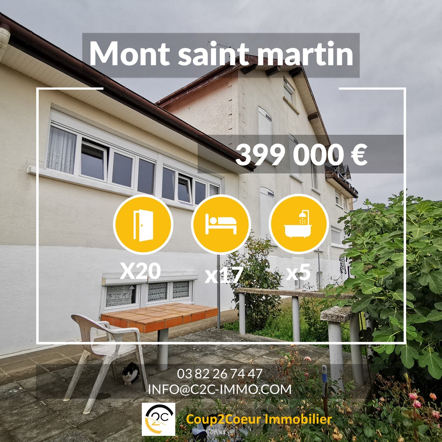 Maison  - MONT ST MARTIN