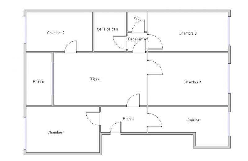 Appartement 5 pièces - 70m² - AUBERVILLIERS