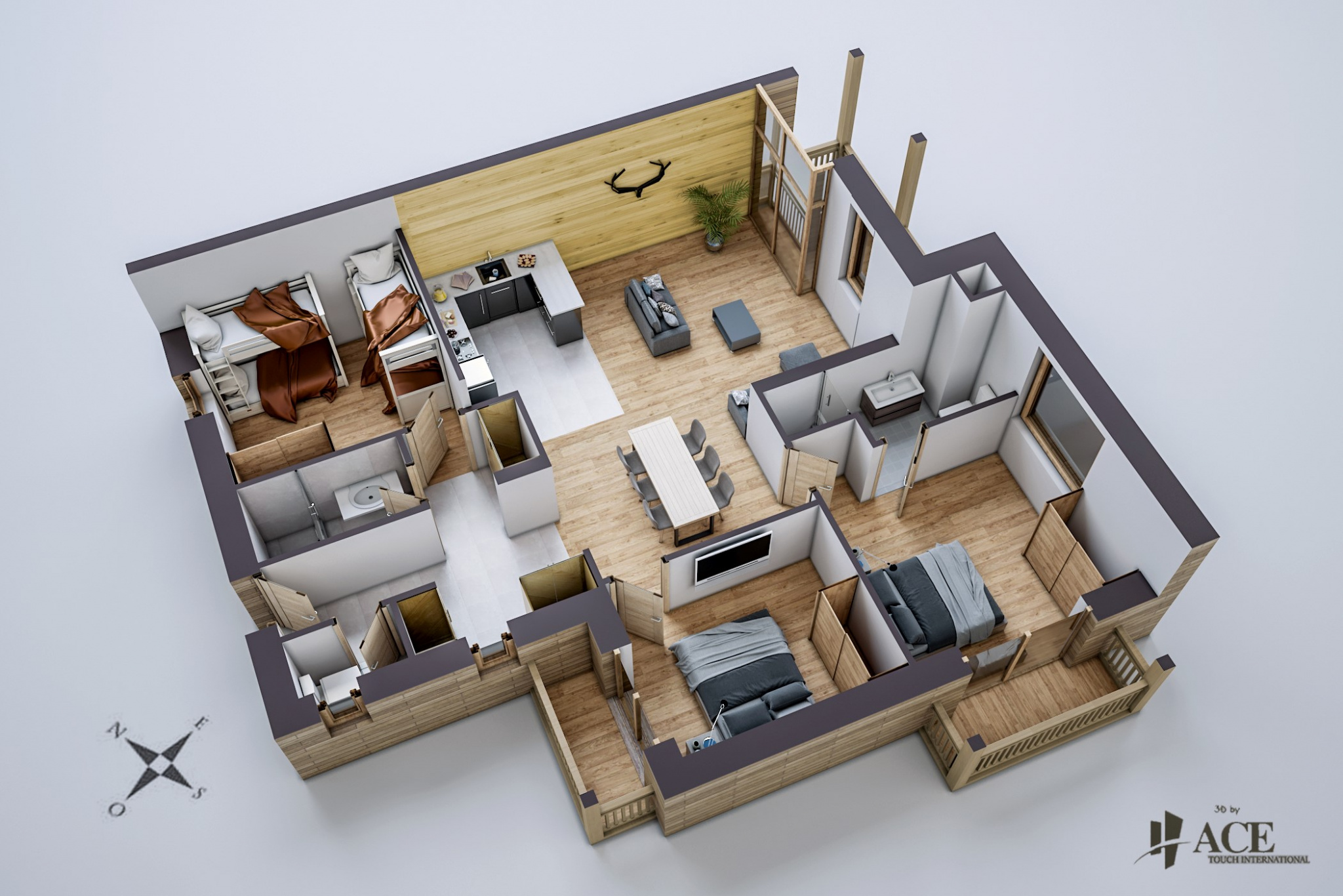 Appartement 4 pièces - 90m² - LES GETS