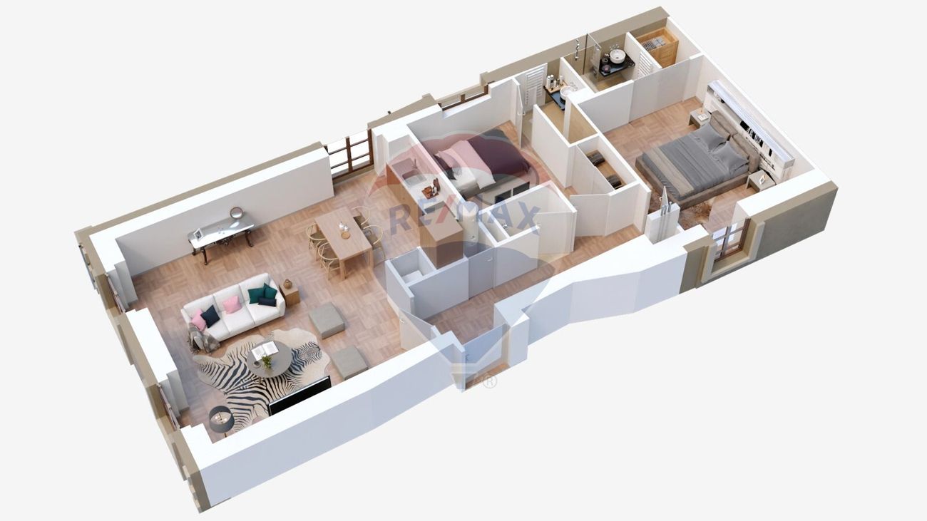 Appartement 3 pièces - 84m² - BEZIERS