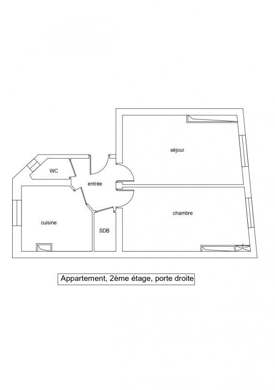Appartement 2 pièces - 36m² - AUBERVILLIERS