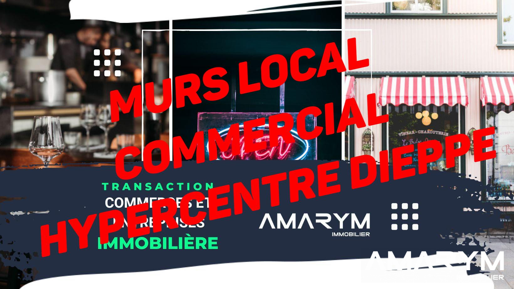 Local commercial  - 49m² - DIEPPE