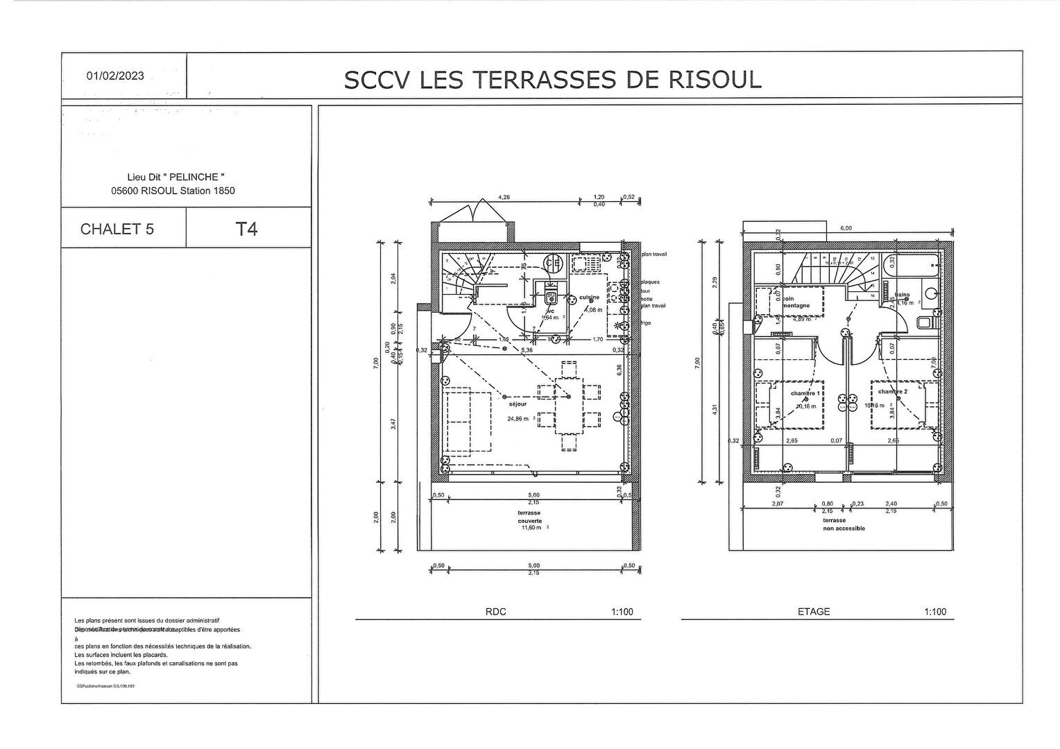 Maison 4 pièces - 60m² - RISOUL