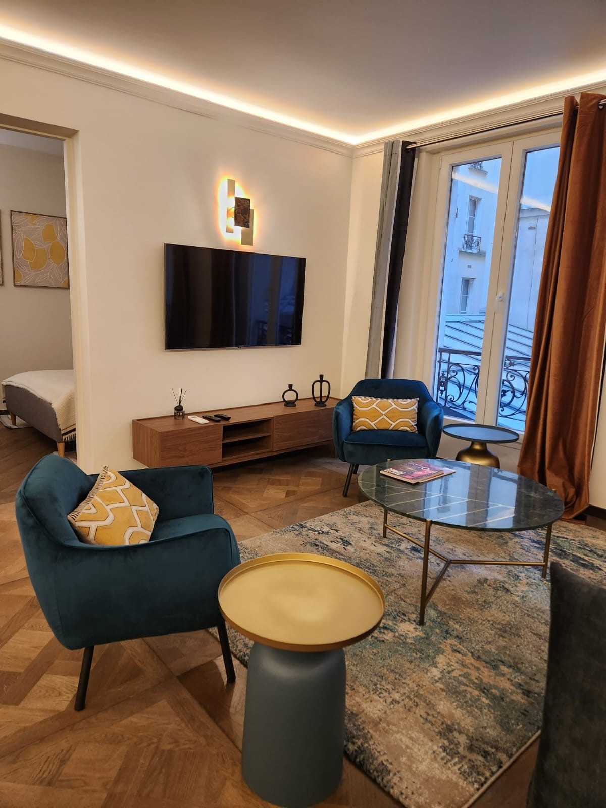 Appartement 3 pièces - 71m² - PARIS  - 4ème