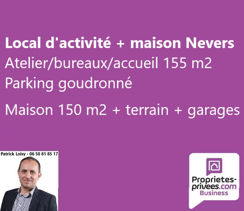 Local industriel  - 150m² - NEVERS