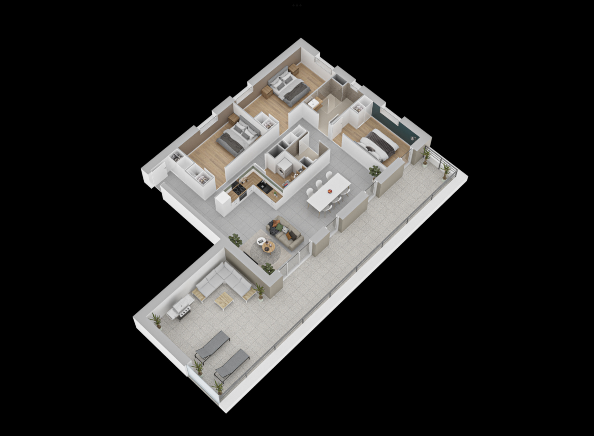 Appartement 4 pièces - 106m² - AVANNE AVENEY