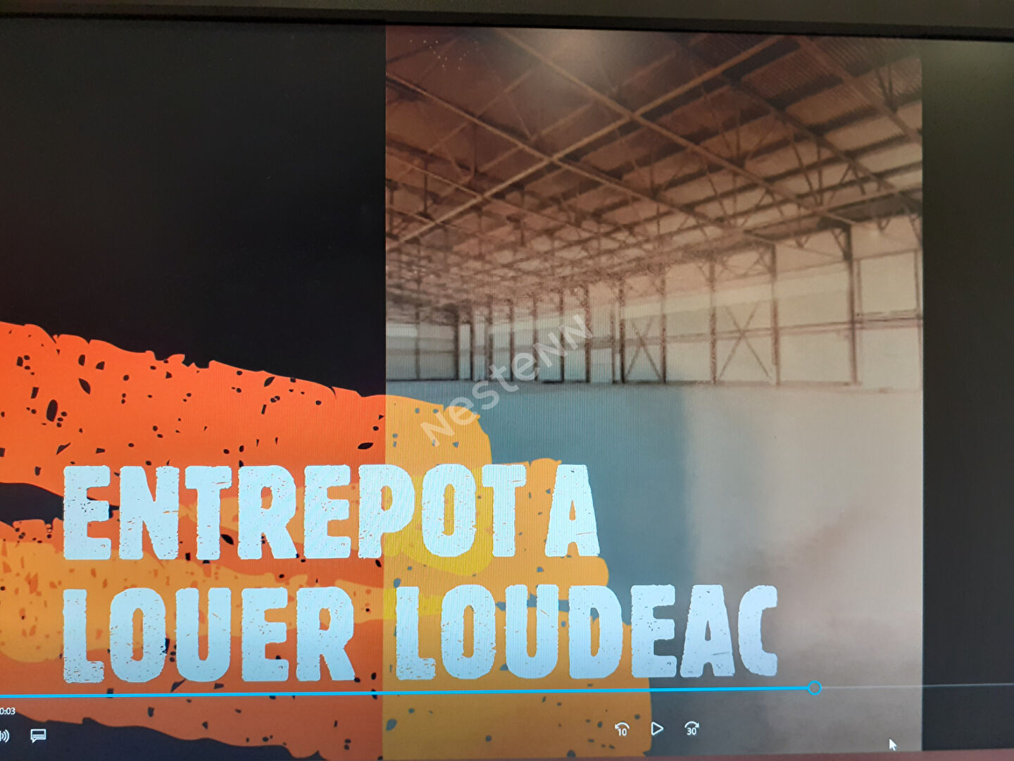 Local industriel  - 600m² - LOUDEAC