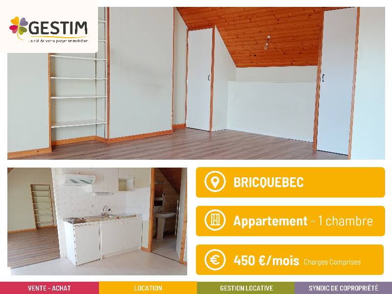 Appartement 1 pièce - 37m² - BREUVILLE