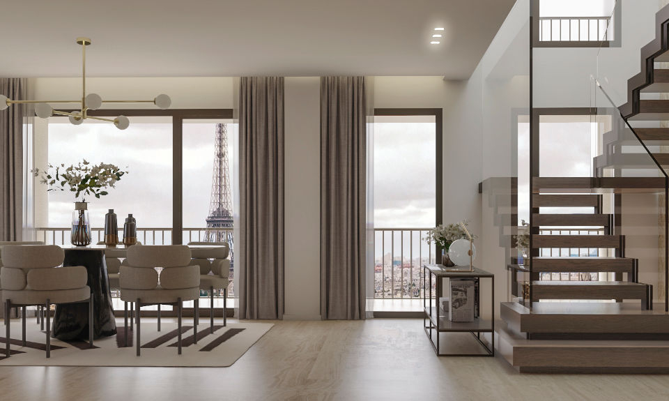 Appartement 2 pièces - 72m² - PARIS  - 15ème