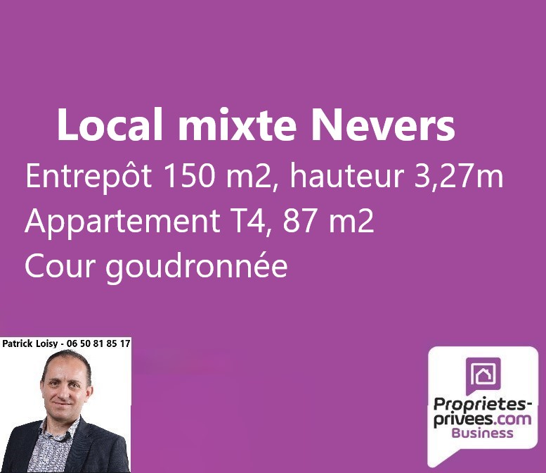 Local industriel  - 150m² - NEVERS