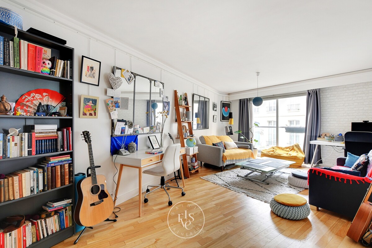 Appartement 1 pièce(s) 48 m²à vendre Paris-5e-arrondissement