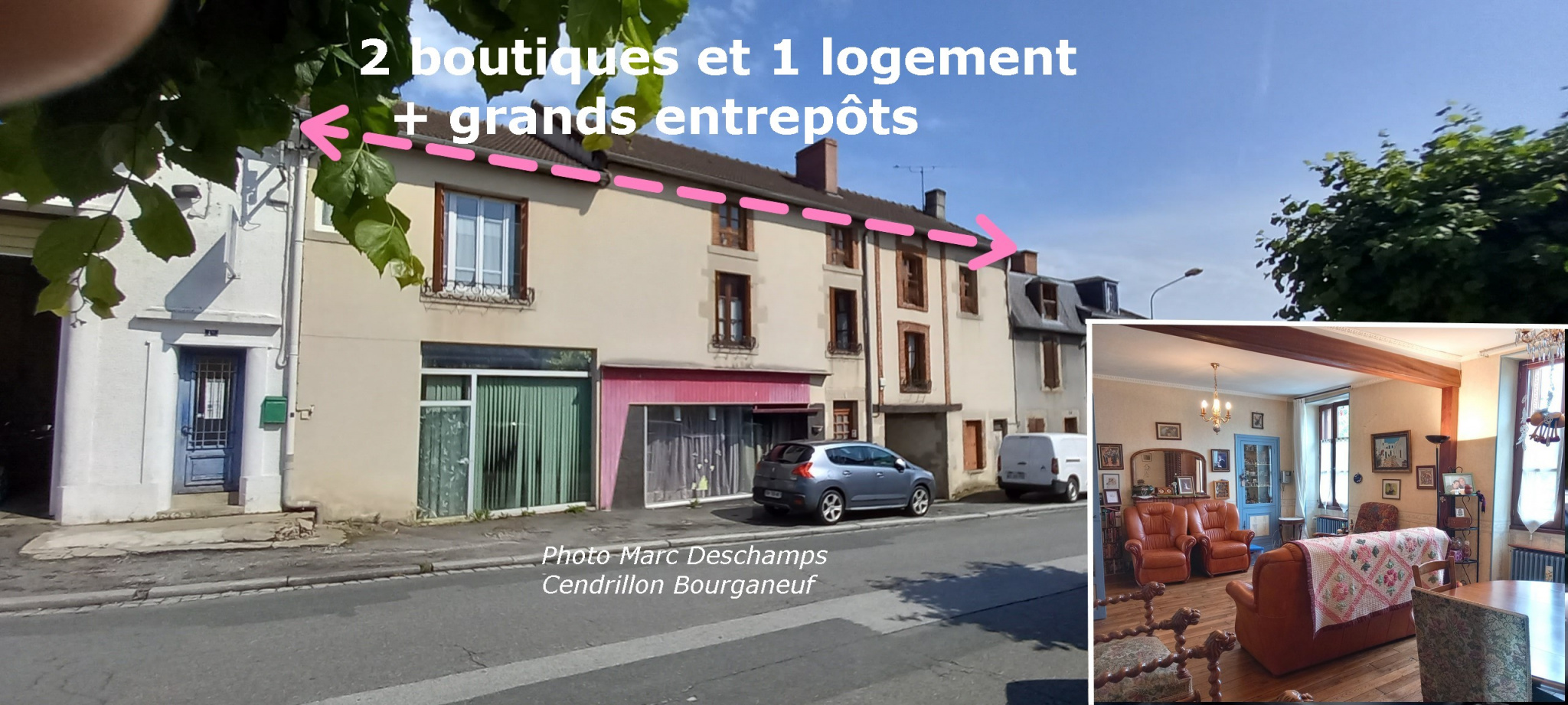 Appartement 12 pièces - 300m² - BOURGANEUF