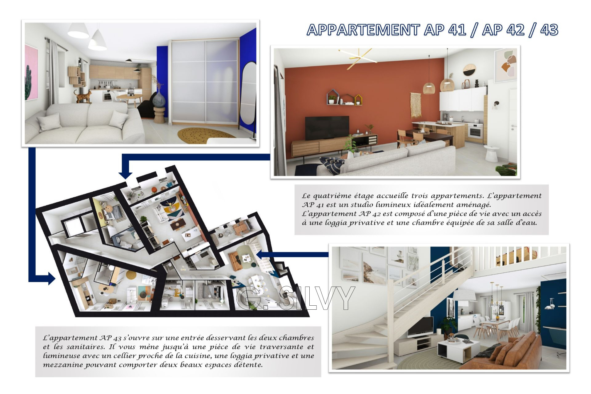 Appartement 2 pièces - 38m² - ORANGE