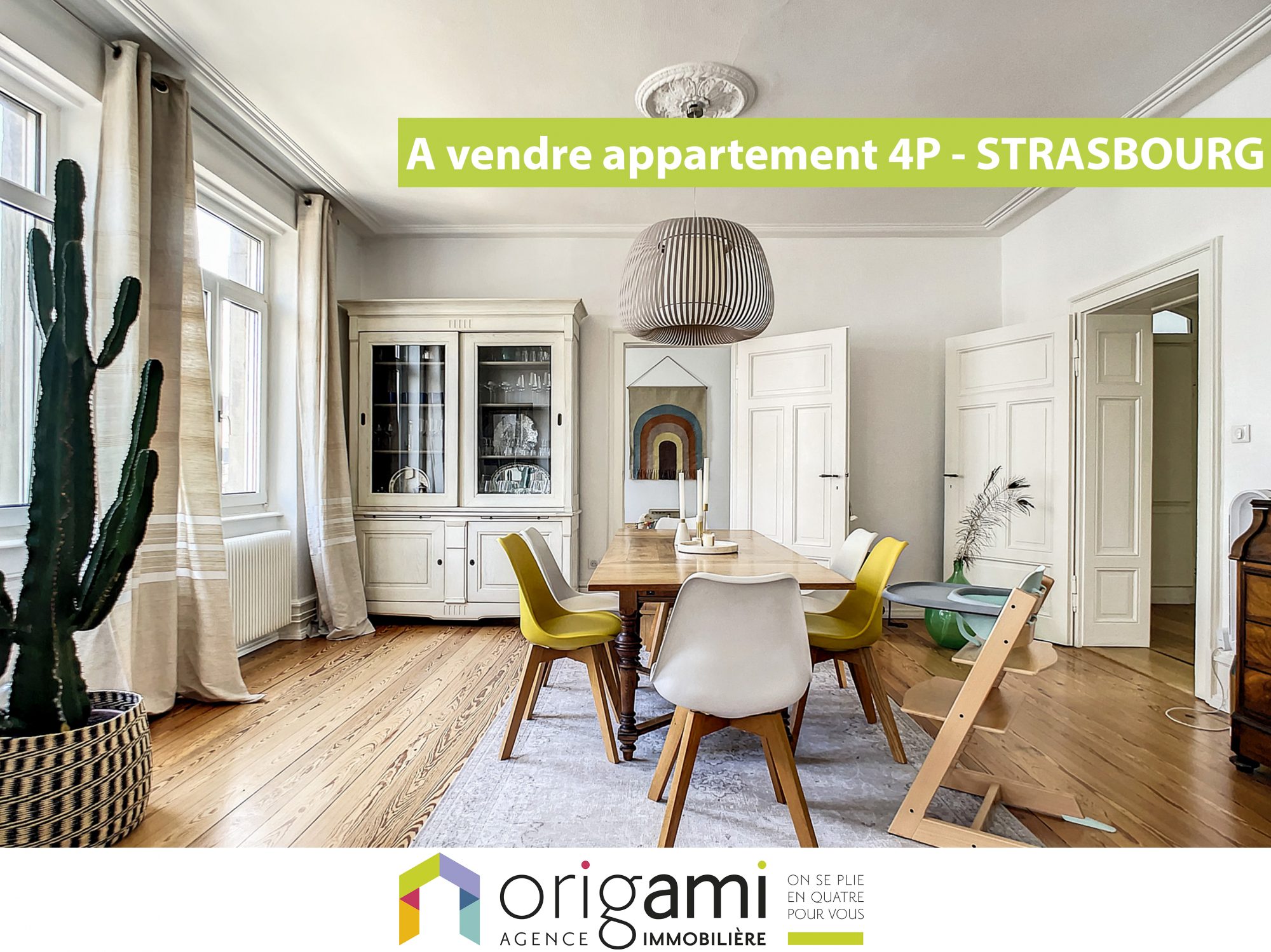 Appartement 4 pièces - 112m² - STRASBOURG