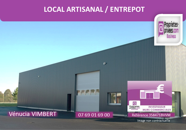 Local industriel  - 2 176m² - ETREPAGNY