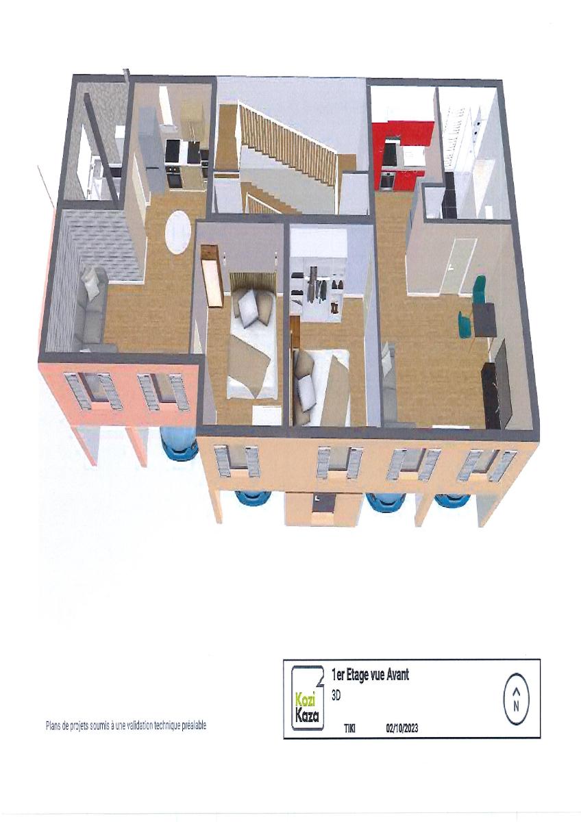 Appartement 2 pièces - 37m² - ST MAXIMIN LA STE BAUME