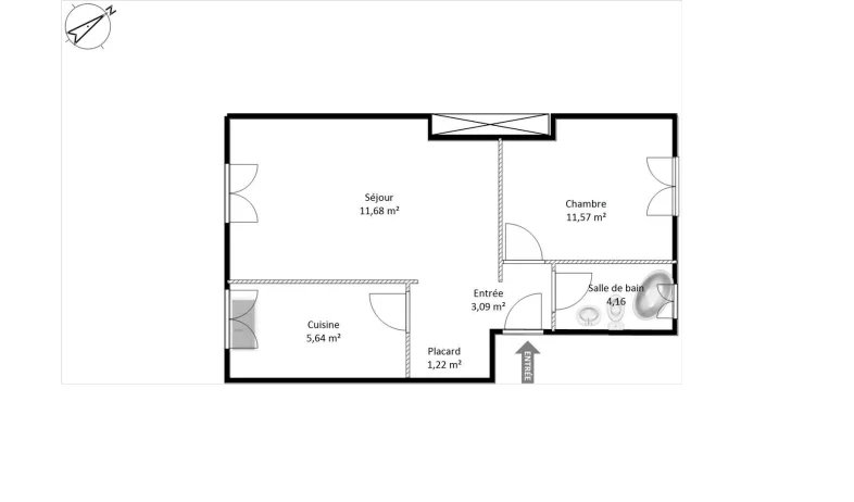 Appartement a louer chaville - 2 pièce(s) - 37 m2 - Surfyn