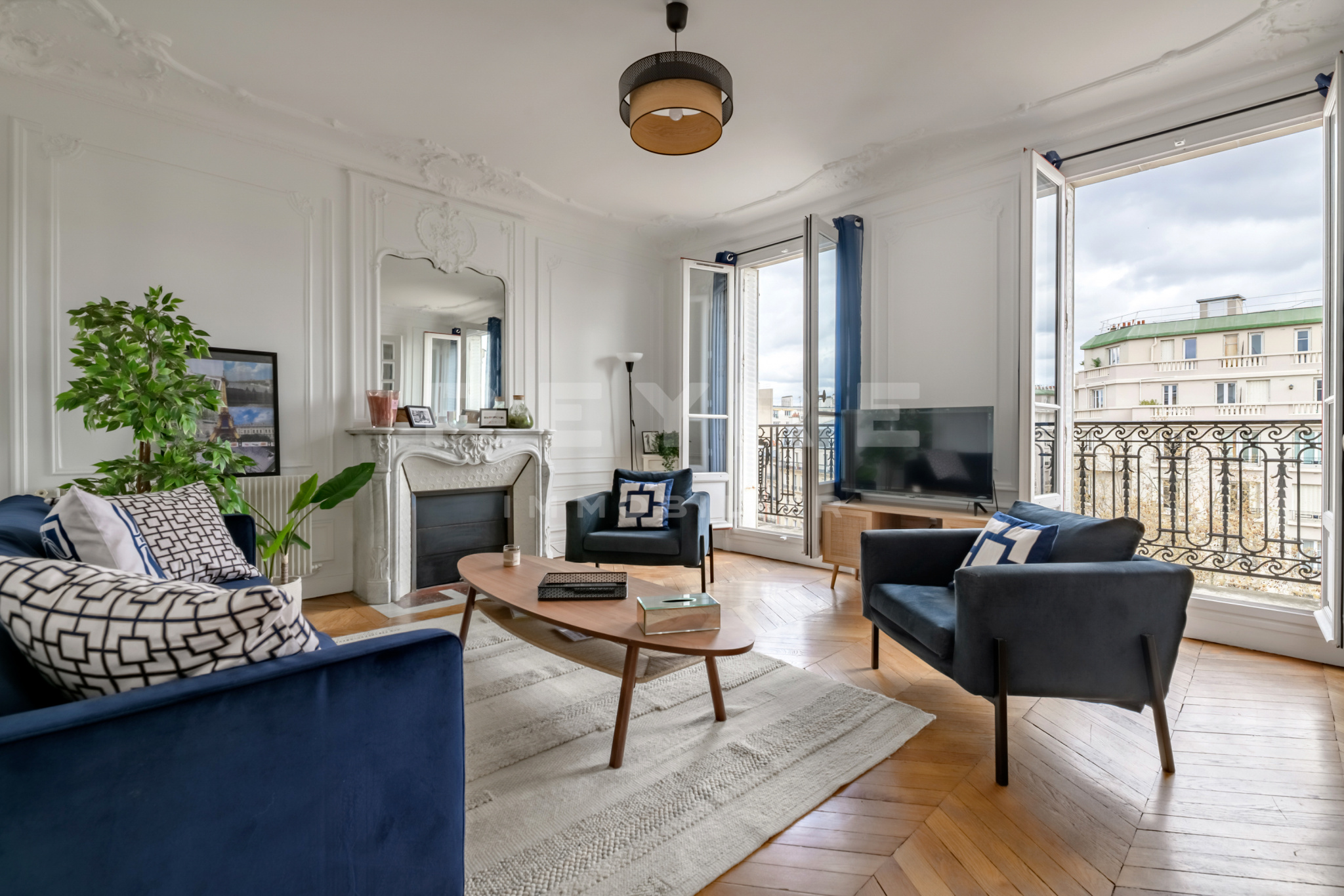 Appartement 6 pièces - 131m² - PARIS - 16ème