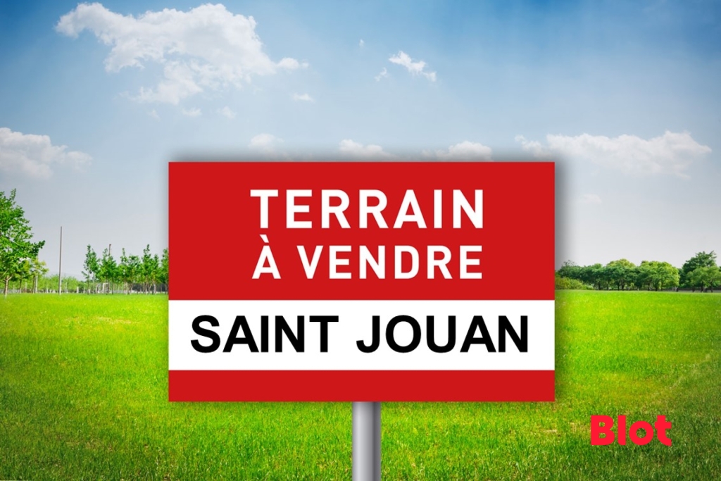 Terrain  - 389m² - ST JOUAN DES GUERETS