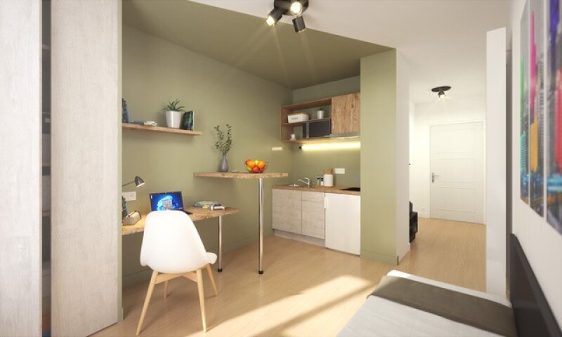 Appartement 1 pièce - 21m² - ORLEANS