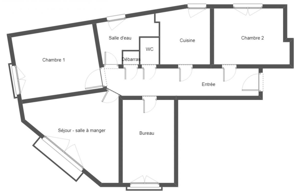 Appartement 3 pièces - 72m² - ISSY LES MOULINEAUX