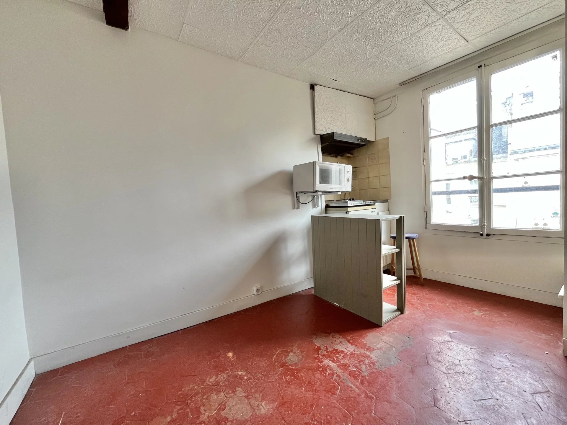 Appartement 1 pièce - 8m² - PARIS  - 3ème