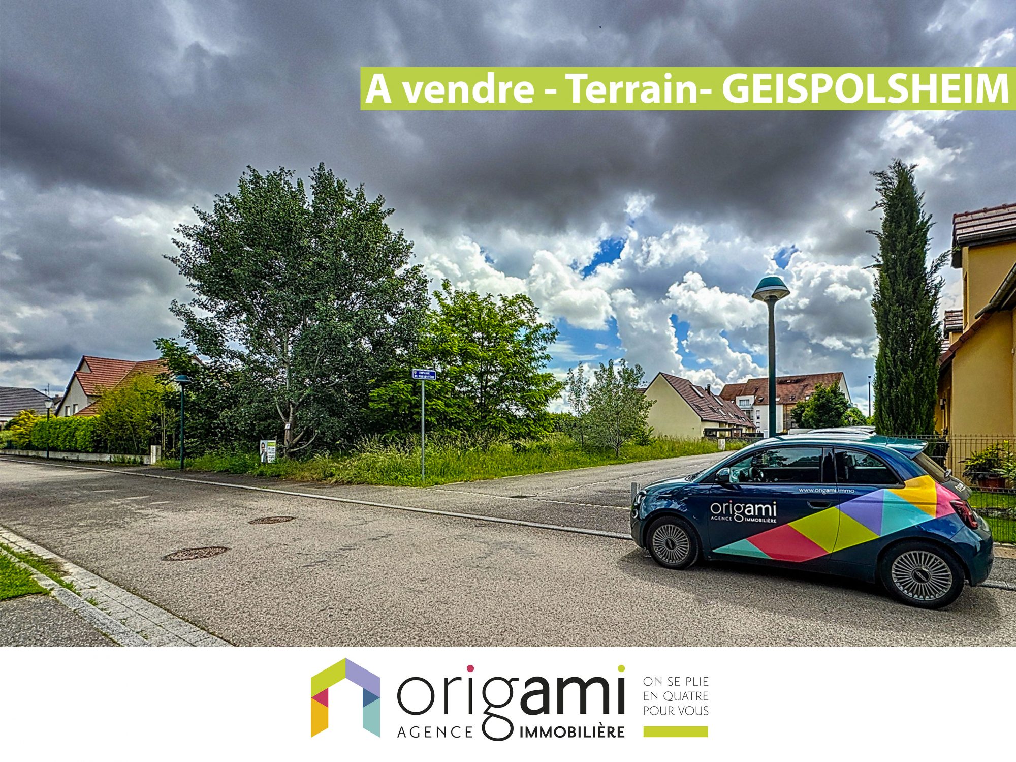 Terrain  - 999m² - GEISPOLSHEIM