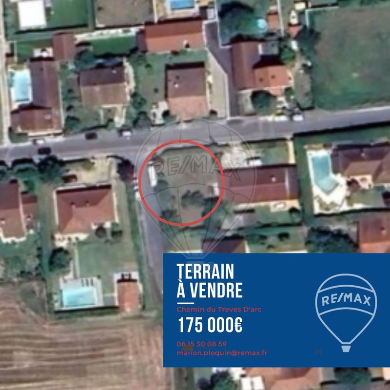Terrain  - 410m² - PARCIEUX
