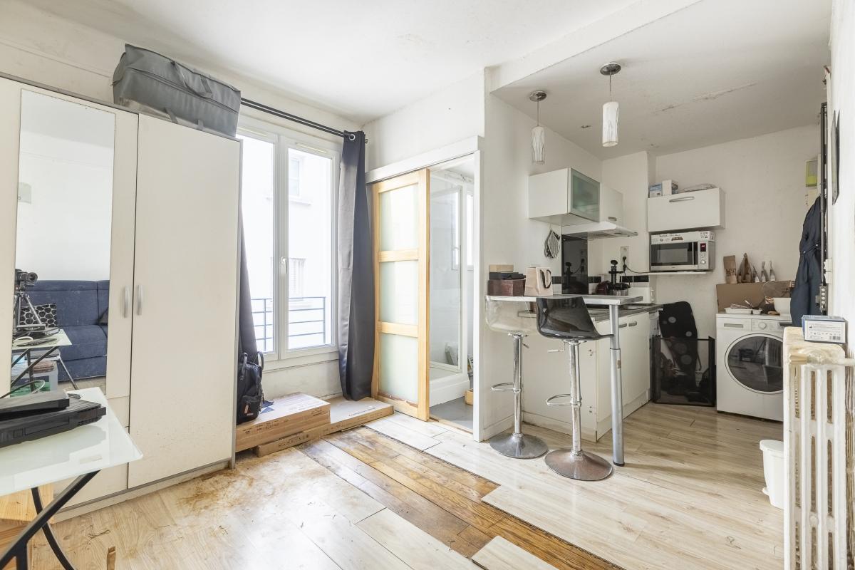 Appartement 1 pièce - 19m² - PARIS  - 13ème