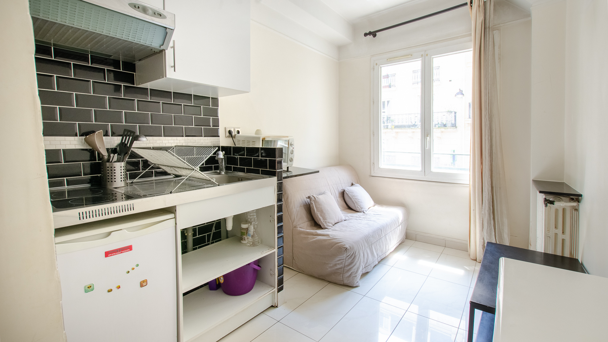 Appartement 1 pièce - 10m² - PARIS - 16ème