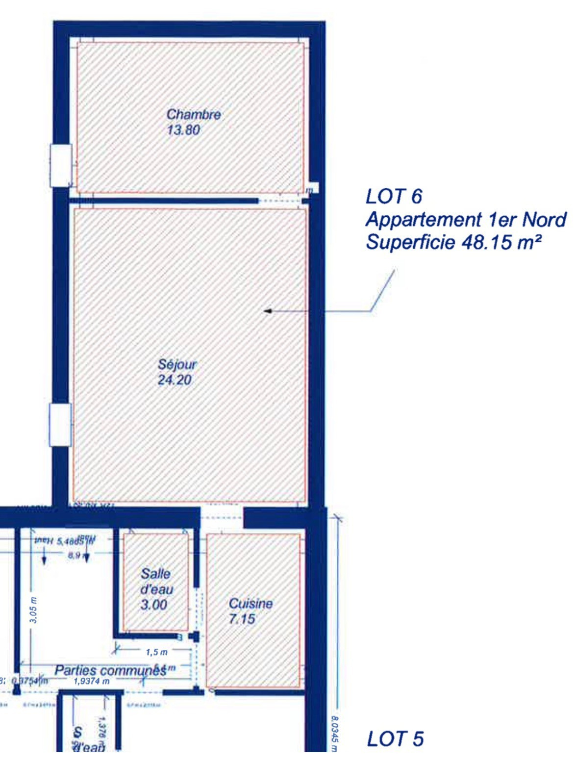 Appartement 2 pièces - 48m² - TOULON