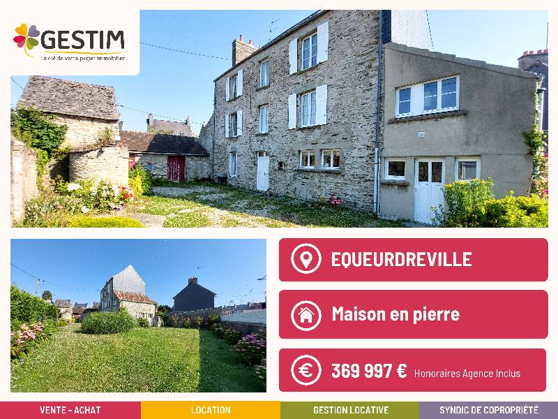 Maison 10 pièces - 208m² - EQUEURDREVILLE HAINNEVILLE