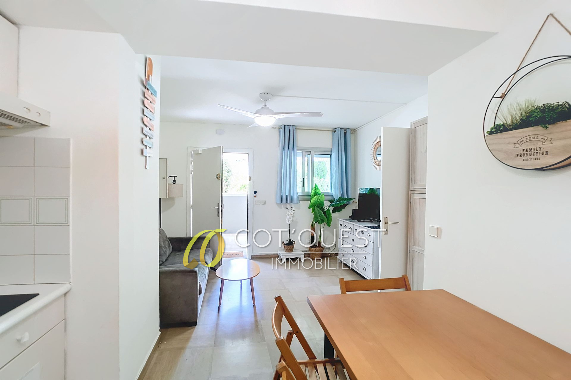 Appartement 2 pièces - 29m² - VILLENEUVE LOUBET