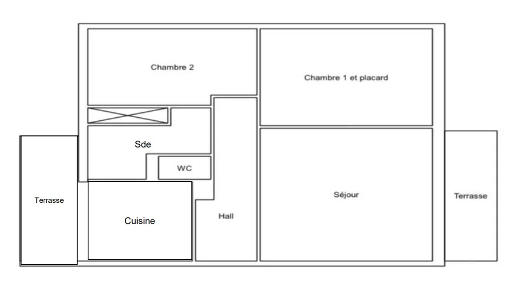 Appartement 3 pièces - 57m² - CANNES