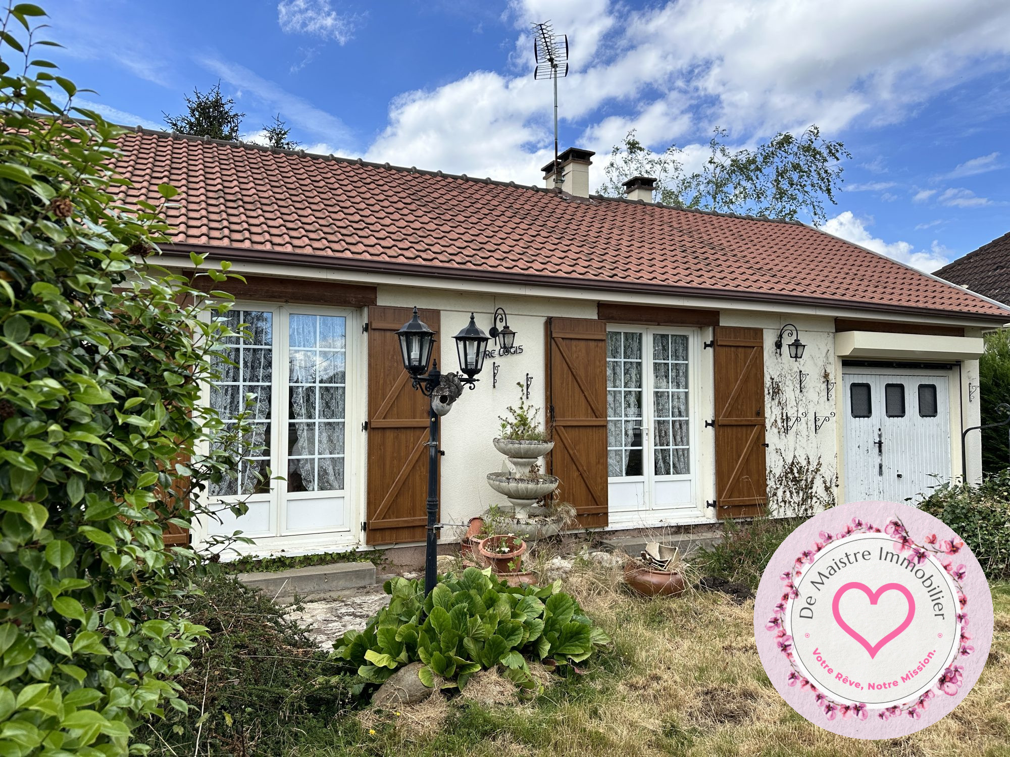 Maison 4 pièces - 87m² - OUZOUER SUR LOIRE