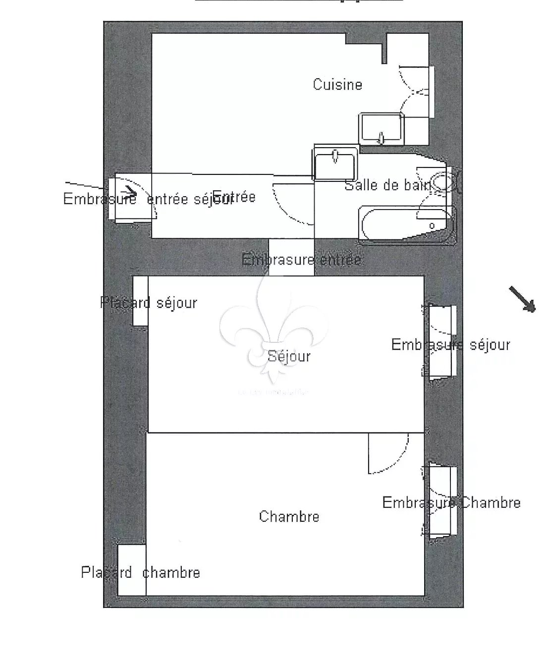 Appartement 2 pièces - 42m² - CANNES
