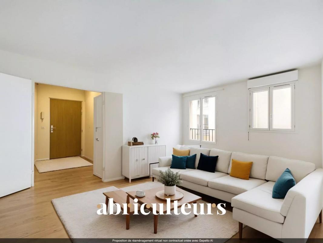 Appartement 3 pièces - 64m² - PARIS  - 11ème