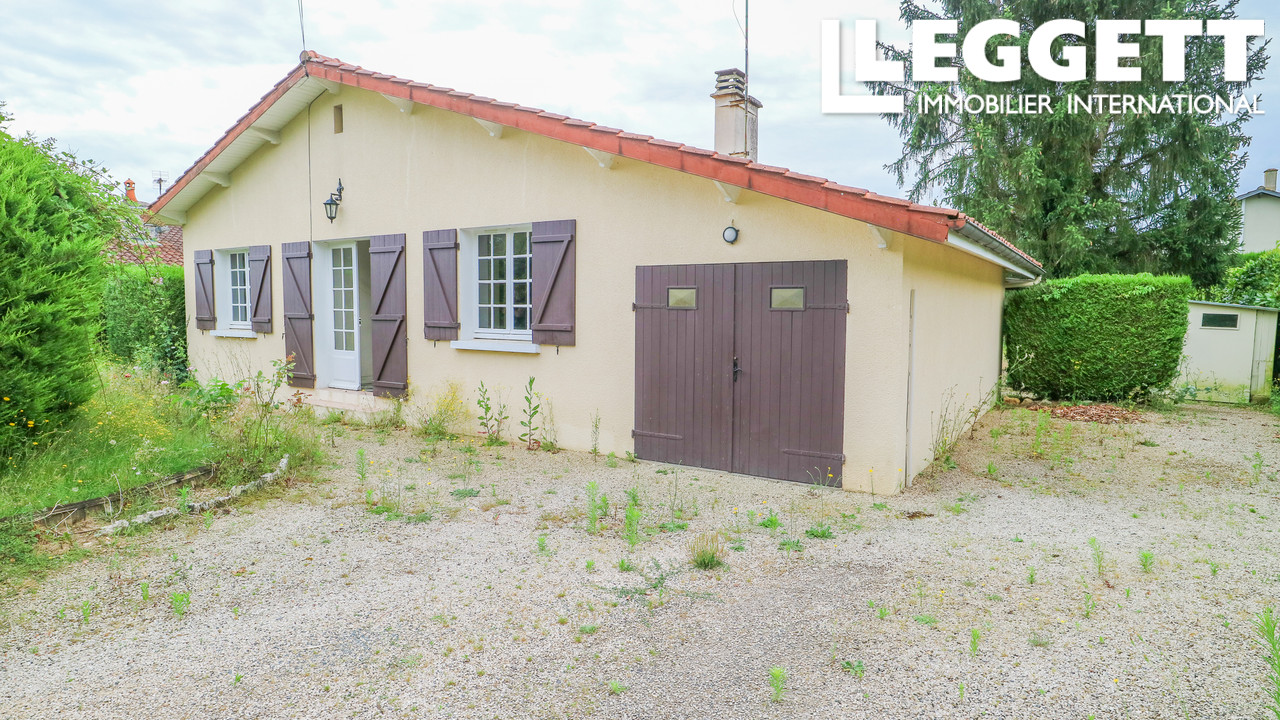 Maison 3 pièces - 49m² - MONTMORILLON