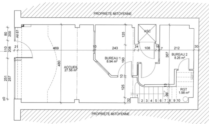 Local Professionnel  - 135m² - ALBI