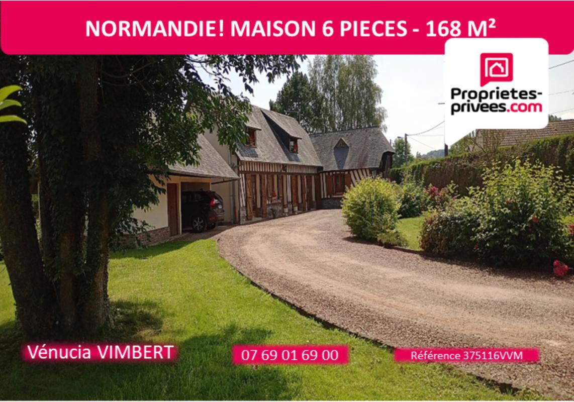 Maison 6 pièces - 168m² - AUBERMESNIL AUX ERABLES