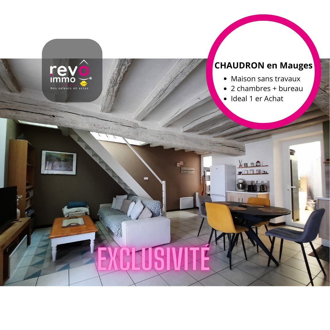 Maison 4 pièces - 76m² - ST PIERRE MONTLIMART