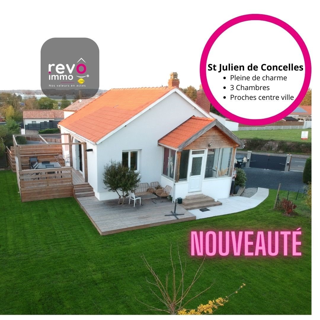 Maison 5 pièces - 94m² - ST JULIEN DE CONCELLES