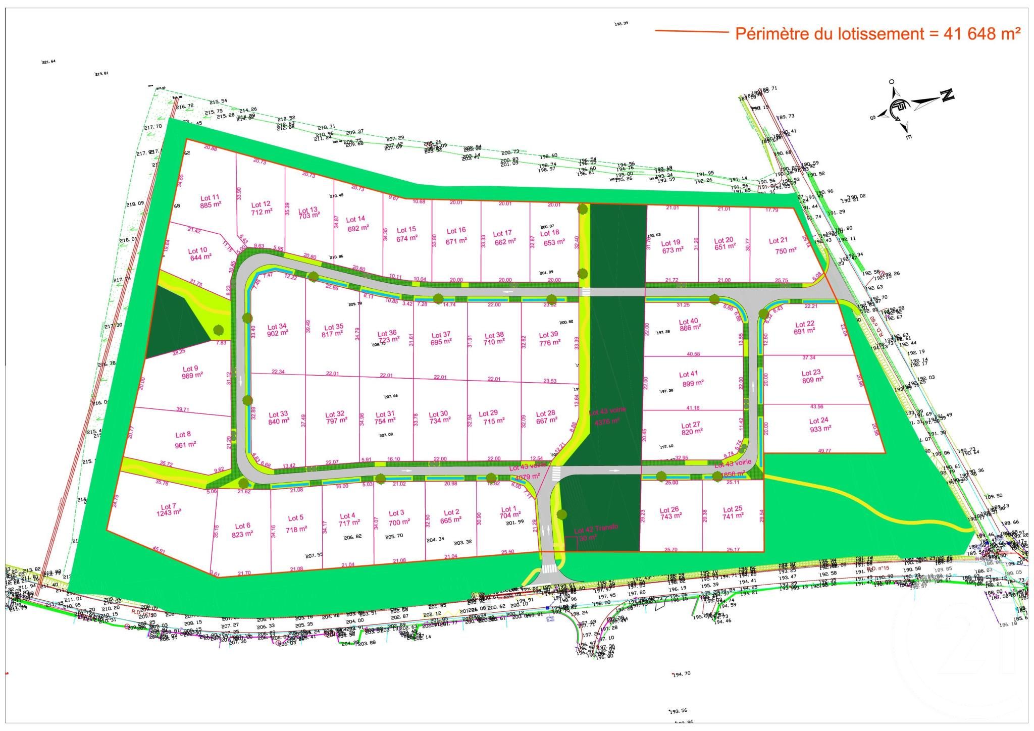 Terrain  - GRANGE L EVEQUE