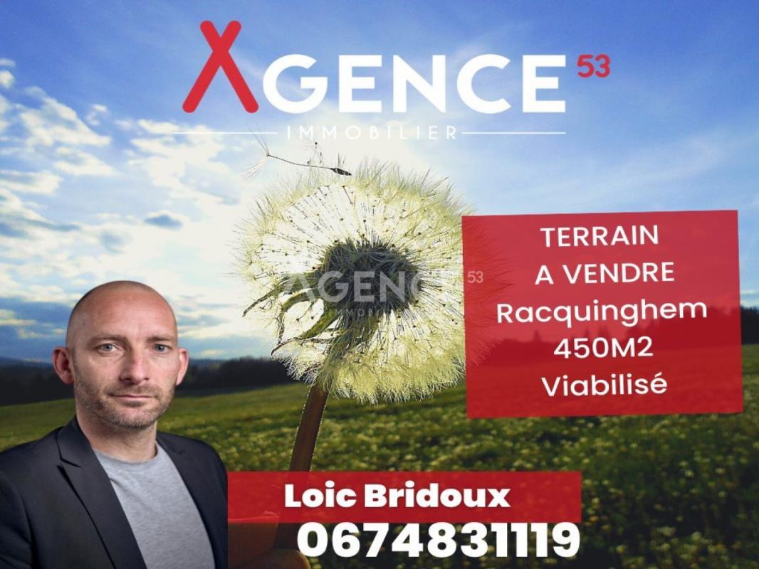 Terrain  - 450m² - RACQUINGHEM