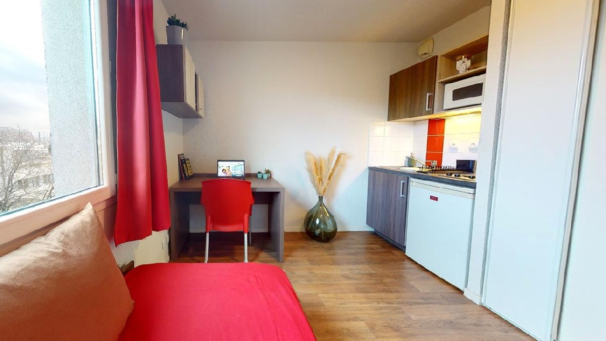 Appartement 1 pièce - 17m² - NANTES