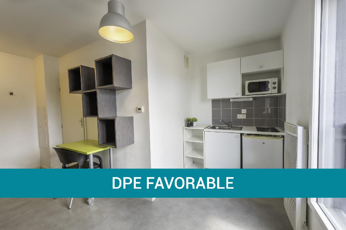 Appartement 1 pièce - 19m² - NANTES