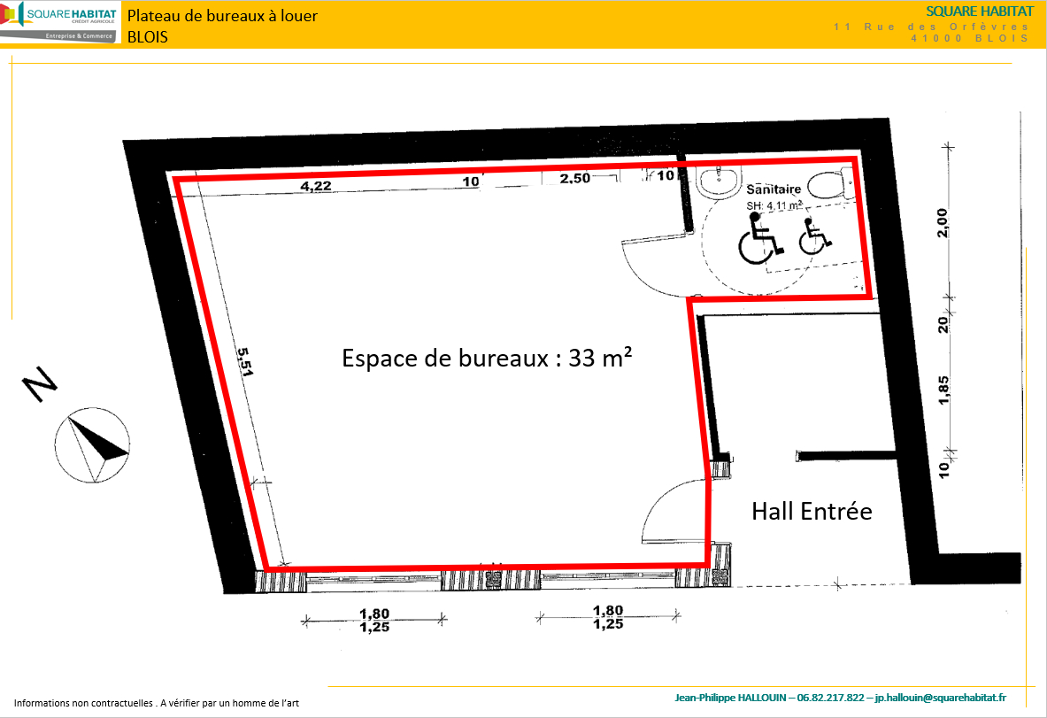 Local Professionnel  - 37m²