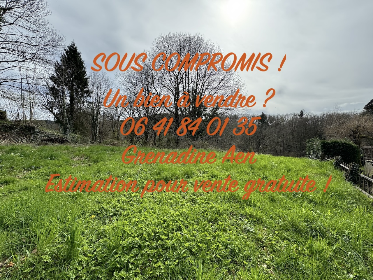 Terrain  - 5 420m² - EYMOUTIERS