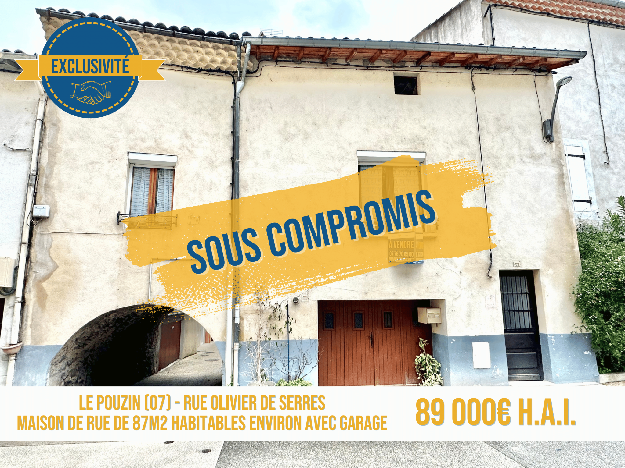 Maison 5 pièces - 87m² - LE POUZIN