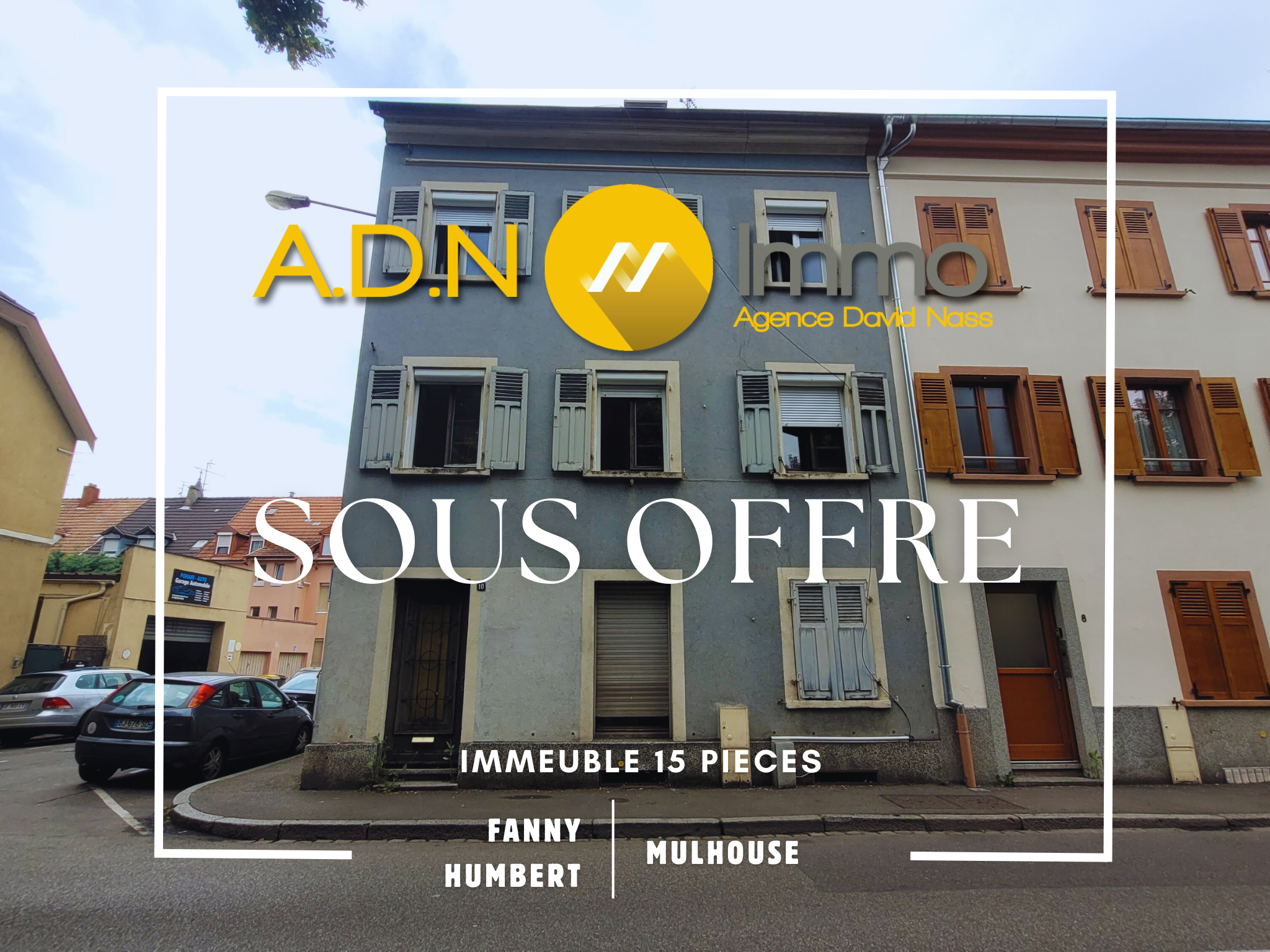 Immeuble  - 216m² - MULHOUSE